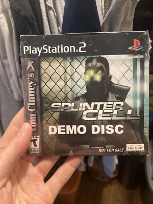 Tom Clancy's Splinter Cell (Sony PlayStation 2, 2003) - DEMO DISC, BRAND NEW - Image 1 of 2