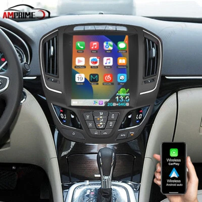 AMPRIME 64 GB 9,7" per Opel Insignia 2013-2017 Carplay Android 13 autoradio GPS navigatore WIFI