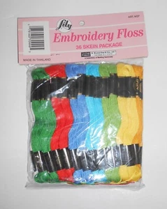 Lily Embroidery Floss - 36 Skein Package - Picture 1 of 2