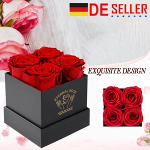 Rosenbox,Infinity Rosen,Valentinstag Geschenk Für-Frauen,Ewige Rose Geschenkbox - Bild 1 von 14