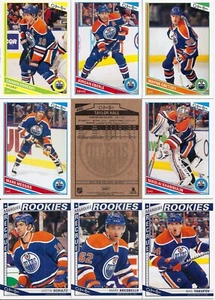 2013-14 OPC O-Pee-Chee Edmonton Oilers Complete Team Set w/ Stickers (27) - Picture 1 of 1