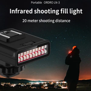 LN-3 IR Night Vision LED Light USB Rechargeable Infrared Illuminator For Camera - Picture 1 of 10