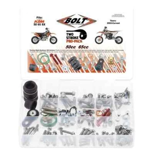 Kit de pernos Bolt Motorcycle Hardware Euro 2 STROKE Pro Pack SX 50 65 2002 - 2023 - Imagen 1 de 1