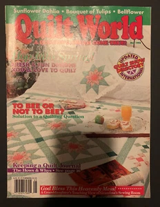 Quilt World QUILTS MAGAZINE Vintage Quilting Crafting May 1994 - Picture 1 of 2