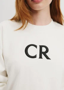 BNWT Country Road Australian Cotton CR Logo Sweat Size M Woman - Picture 1 of 4