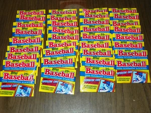 1988 Topps Baseball Yearbook Stickers - 35 Sealed Packs! - Picture 1 of 2