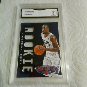 KEMBA WALKER BOBCATS CELTICS 2012 MARQUEE ROOKIE RC #  322 GRADED 9 L@@@K - Picture 1 of 2