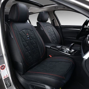 For TOYOTA Full Set Car Seat Covers, Premium Faux Leather Full Coverage Non-Slip - Picture 1 of 24