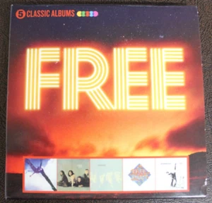 SELTENE 5 klassische Alben von Free (CD, 2017) Spectrum/UMC 5376030 mit Schuber - Bild 1 von 2
