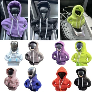 Car Gear Shift Cover Mini Hoodie Gear Shift Cover for Car Shifter Interior Trim - Picture 1 of 19