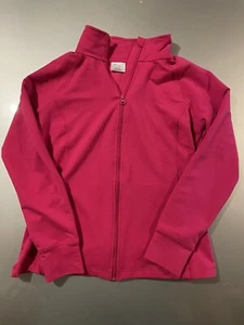 Danskin Women’s Long Sleeve Jacket Magenta Size Medium - EUC! - Picture 1 of 5