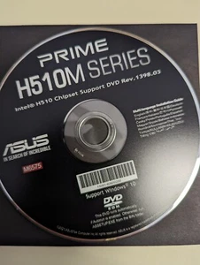 OEM Driver Disk for Asus PRIME H510M Intel LGA 1200 Desktop Motherboard M6575 - Picture 1 of 1