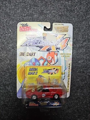 Винтажный 2000 Racing чемпионов Megaman X 4 ' 99 Boxster выпуск #1 красный LE редкая трудно найти - Изображение 1 из 4