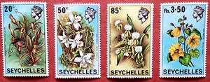 Seychelles 1970 Flowers MNH - Picture 1 of 1