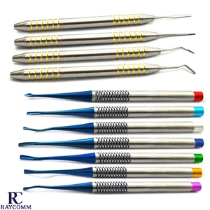 Elevadores de implantes dentales serrados PDL extracción dental juego de implantes de raíz luxantes - Imagen 1 de 12