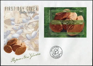 Papua New Guinea 2019. Fresh Galip Nut Kernels (Mint) First Day Cover - Picture 1 of 1