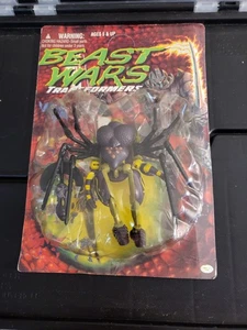 1995 Beast Wars ERROR Tarantulas On A Dinobot Card Back Transformers - Picture 1 of 13