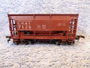 Vtg HO Model Small Toy RR Train L.S. & I. 7138 HOPPER Rail Road Car Austria - Picture 1 of 11