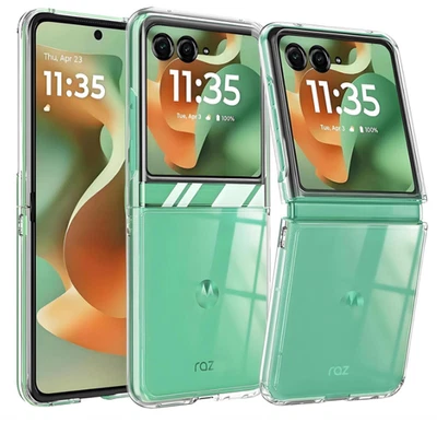 for Motorola Razr 2025/2024 Case with Shockproof Slim Bumper Transparent Cover