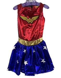 Wonder Woman Dog Costume Large DC Comics Rubies Superhero Dress Headpiece New - Picture 1 of 8