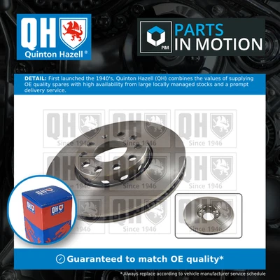 2x Par de discos de freno ventilados para SEAT EXEO 3R 2.0D delantero 08 a 13 288 mm juego QH Foto 1 de 4