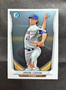 2014 Bowman Chrome Mini Jacob deGrom RC #66 Mets Rangers - Bild 1 von 2