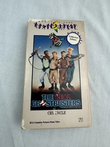 RARE Real Ghostbusters Cry Uncle Collectors Edition - Vintage VHS - Picture 1 of 5