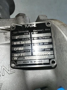 Tufline 2” CF8M Class 150 Flanged Valve - Picture 1 of 6