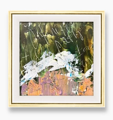 Elegante arte de pared enmarcado expresionismo matemático para pensadores creativos decoración original Foto 1 de 4