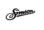 SIMSON Aufkleber Sticker S50 S51 S70 Duo Awo Roller Schwalbe schwarz matt
