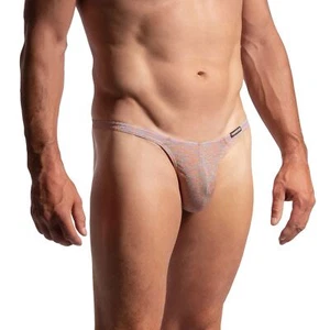 Manstore M2291 Tower String mens underwear enhancing pouch thong brief glitter - Picture 1 of 2