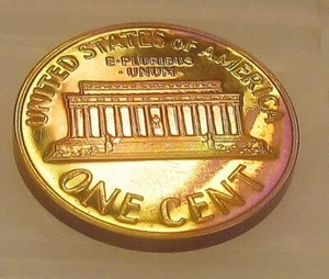 1961 Gem Proof Cent EYE CANDY " MONSTER ORIGINAL TONING " #603 ~ 12 - Bild 1 von 2