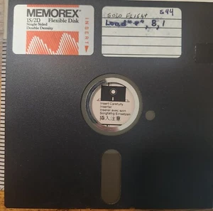 Vintage Solo Flight Commodore 64 Disc Only Computer Software 1984 Microprose - Picture 1 of 5