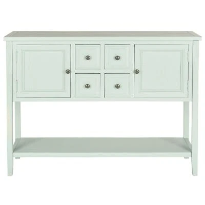 Safavieh CHARLOTTE SIDEBOARD Aqua Smoke - Image 1 of 4