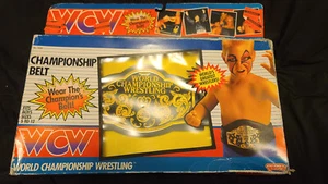 WCW Championship Belt Official Replica Galoob 1991 Costume Accessory NEW - Picture 1 of 6