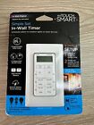 GE Touch Smart In-Wall Digital Timer White 25055 New Sealed 