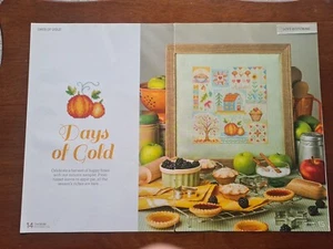 Days Of Gold Cross Stitch Pattern - Pattern Only - Picture 1 of 4