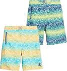 Body Glove Boys' Board Shorts ? 2 Pack Upf 50+ Quick Dry Bathing Suit Swim Trunk
