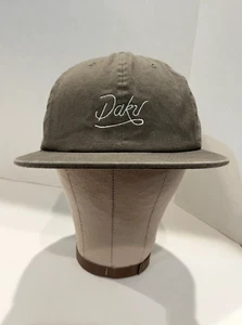 Cappello Flatbill Grigio Daku, Unisex Adulto, Regolabile Pulito Mai Indossato - Foto 1 di 8