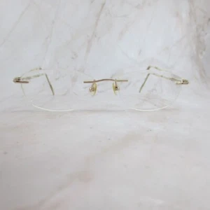 Naturally Randlos Brille Brillengestell NR-367 Damen Gold Randlos Oval 50-18-135 - Bild 1 von 7