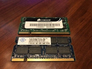 Corsair-Nanya 4GB (2x2GB) DDR2 800MHz Laptop RAM Memory - Picture 1 of 1