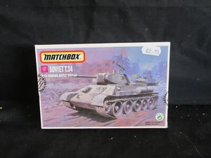 VINTAGE MATCHBOX. SOVIET T.34 . 1:76 SCALE.FACTORY SEALED.RARE MODEL!!!!! - Picture 1 of 3