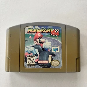 Mario Kart 64 (Nintendo 64, 1996) N64 Nur Cartridge Original Getestet SCHNELLER VERSAND - Bild 1 von 2