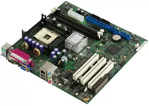 FUJITSU D1420-A11 GS 2 SOCKET 478 INTEL 845GL 2x DDR 3X PCI CNR - Bild 1 von 2