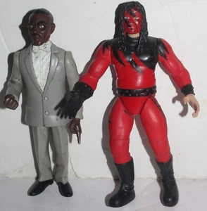 WWE USED Clarence Mason & Kane Jakks Bone Crunching Action Figure Wrestling WWF - Picture 1 of 5
