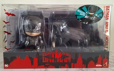 Hot Toys Cosbaby The Batman and Batimóvil DC Comics Coleccionables Foto 1 de 4