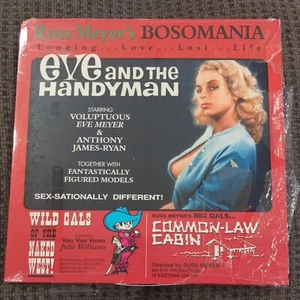 Laserdisc - Russ Meyer's Bosomania. Eve And The Handyman. Wild Gals & Common Law - Picture 1 of 10