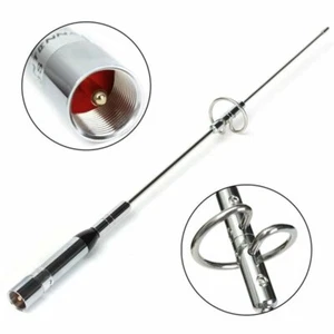 Stainless Steel NL770S VHF/UHF Dual Band 144/430 MHz Mobile Car Radio Antenna  - Picture 1 of 5