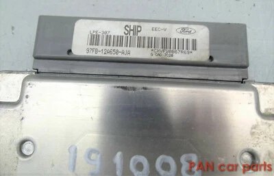 Centralina motore Ford Fiesta IV 1.3 97FB-12A650-AJA, SHIP, P LPE-307, F5SB-14A62 - Immagine 1 di 4
