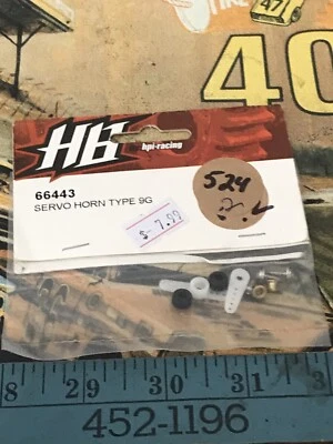 HPI/Hot Bodies 66443 Servo Horn {Type 9G} NewInPack USA Shipped  - Image 1 of 3